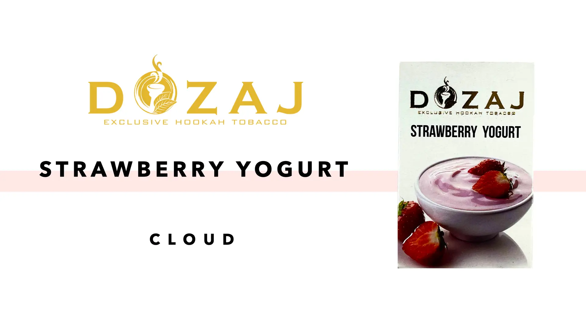 DOZAJ(ドザジ) Strawberry Yogurt(ストロベリーヨーグルト)　フレーバーレビュー