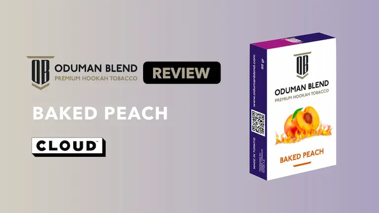Oduman blend – Baked peach（ベイクドピーチ）フレーバーレビュー・ミックス