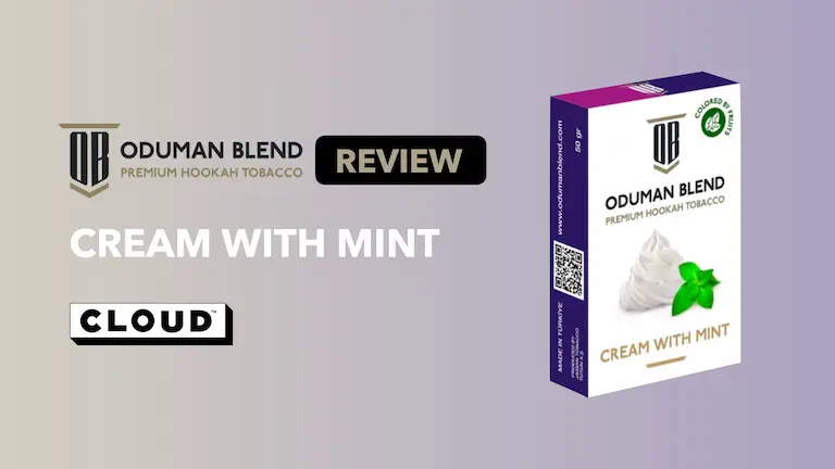 Oduman Blend - Cream with mint(クリームウィズミント)フレーバーレビュー