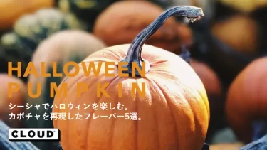 シーシャでハロウィンを楽しむ。パンプキン（カボチャ）を再現したフレーバー5選。